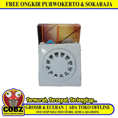 4 IN / AMANI Saringan Got Leher Pendek Floor Drain Stainless