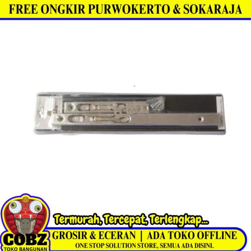 6 IN + 12 IN / SOBAR SUS 304 Grendel Slot Tanam Pintu Double SS Set