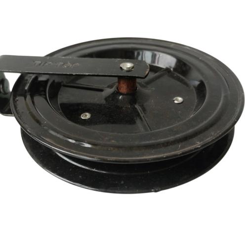 6 IN / COBZ Katrol Kerekan Timba Air Sumur Bangunan Besi Hitam