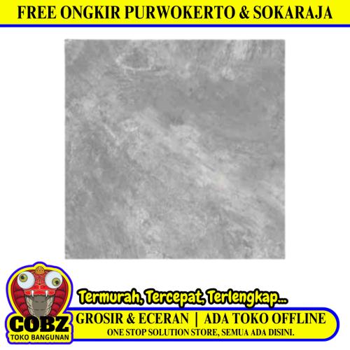 60 CM x 60 CM / SERENITY MANSORY GREY Granit Lantai Teras Garasi Matte Dus