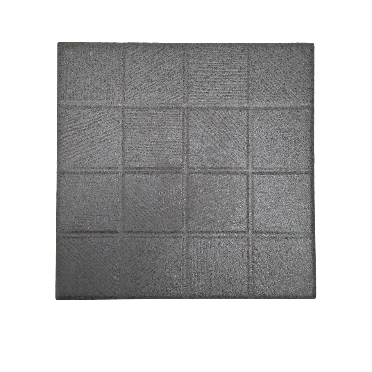 20 CM x 20 CM / ASIA TILE ALPHA Keramik Lantai Kamar Mandi Matte Black Dus