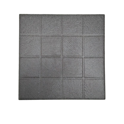 20 CM x 20 CM / ASIA TILE ALPHA Keramik Lantai Kamar Mandi Matte Black Dus