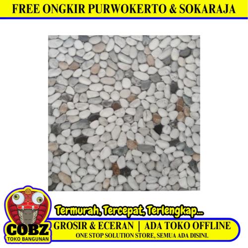 50 CM x 50 CM / UNO CORALIA Keramik Lantai Teras Garasi Matte Grey Dus