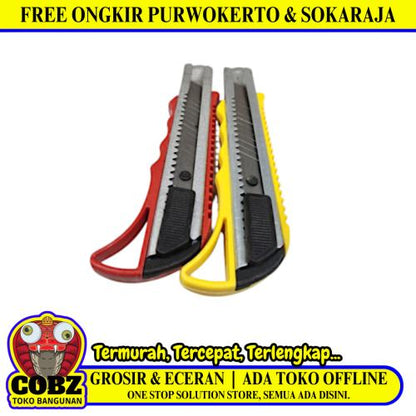 COBZ CTR 01 Pisau Cutter Pemotong Kertas Utility Heavy Duty Blade Besar