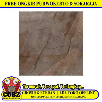 60 CM x 60 CM / SERENITY BAZA LATTE Granit Lantai Teras Garasi Matte Dus