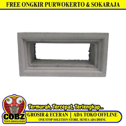 15 CM x 30 CM / TM Rooster Lubang Angin Semen 1 Sisi Biji