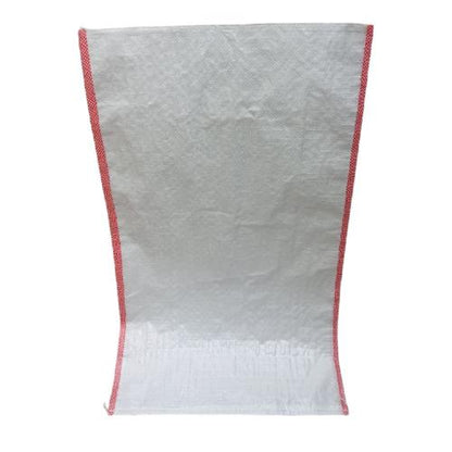 45 CM x 75 CM / TM Karung Kandi Plastik PVC Putih Kapasitas 25 KG