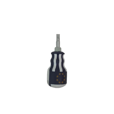 1 IN / COBZ Obeng Screwdriver Two Way Bolak Balik Plus Minus Mini Gagang Karet