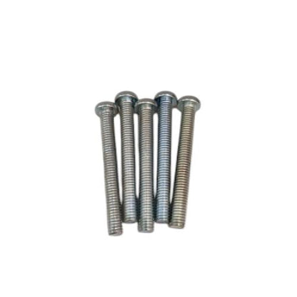 M 3 x 20 MM / TM Baut JP Kepala Pentol Bulat Plus Putih Biji