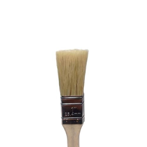 1 IN / GLD Kuas Cat Tembok Kayu Besi Air Acyrlic Paint Brush