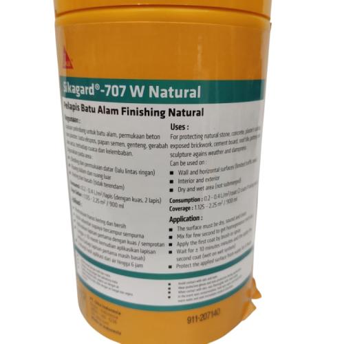 1 KG / SIKA SIKAGARD-707 W Cat Coating Pelapis Batu Alam Galon