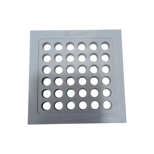 4 IN / ALINCO 1904 Saringan Got Plat Floor Drain Plastik PVC Abu Abu