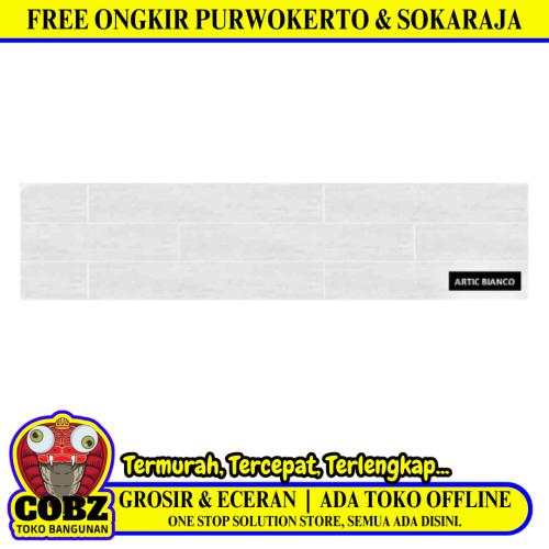 15 CM x 90 CM / SERENITY ARTIC BIANCO Granit Lantai Teras Garasi Matte Dus