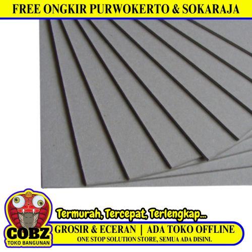 8 MM x 122 CM x 244 CM / TM Papan PVC Foam Board Grey Lembar
