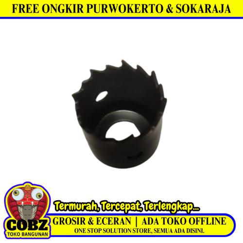 22 MM / KODENKI Hole Saw Mata Bor Hidroponik Pelubang Kayu Plastik PVC