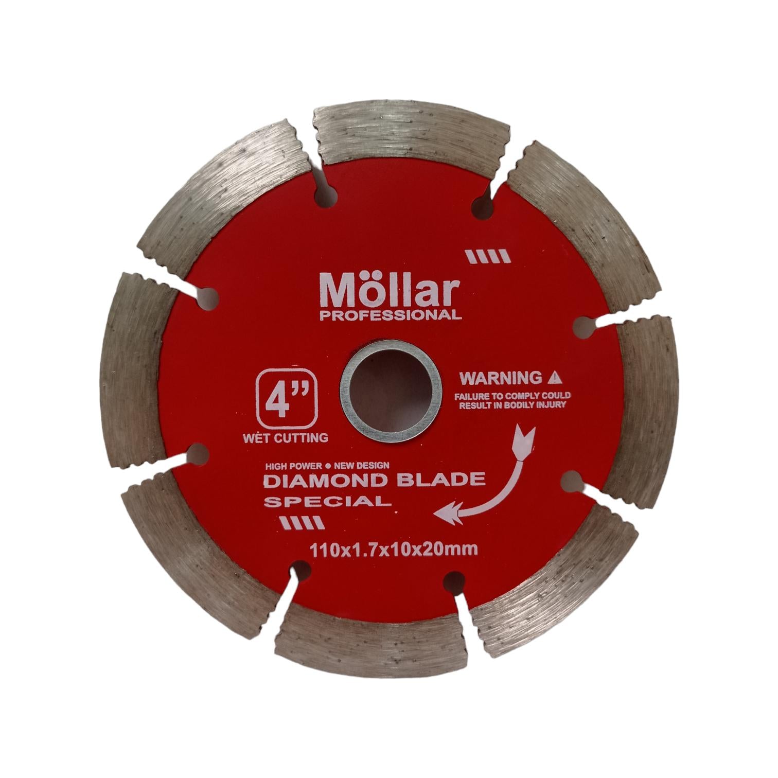 4 IN / MOLLAR 01 Dry Mata Gerinda Potong Keramik Diamond Cutting Wheel