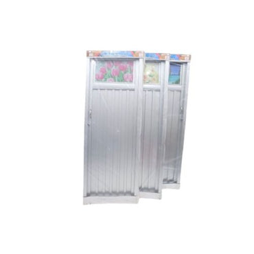 6 CM X 67 CM X 186 CM / HILTON Pintu Kamar Mandi Galvalum Kanan Set