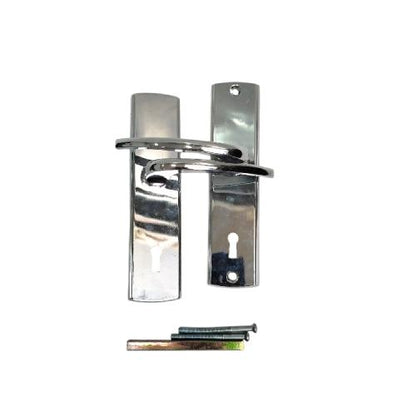 17 CM / CAP KUDA MORTISE Tarikan Pegangan Pull Handle Pintu Stainless Silver Set