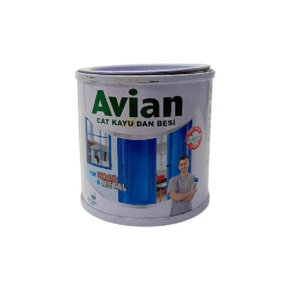 100 CC / AVIAN BROWN MAS Cat Kayu Besi Wood Metal Paint Kaleng