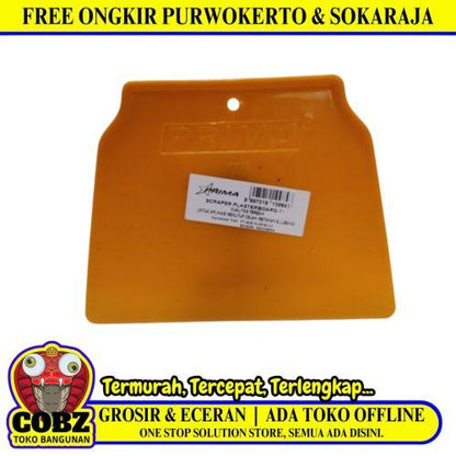 7 IN / PRIMA Sekrap Daun Kape Scrapper Cat Perata Acian Plastik PVC