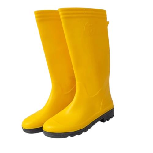 NO 41 / HUNTER Sepatu Boot Kebun Pabrik Proyek Safety Karet Kuning Set