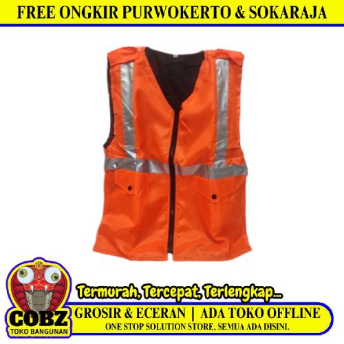 SIZE XL / COBZ Rompi Proyek Tukang Kerja Lapangan Parasit Orange