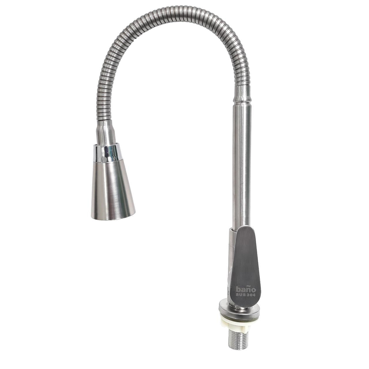 1/2 IN / BANO SUS304 Kran Angsa Fleksibel Sink BCP Wastafel Stainless