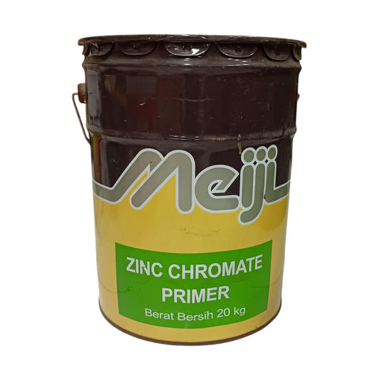 20 KG / MEIJI Cat Dasar Meni Besi Anti Karat Zinc Chromate Primer Kaleng