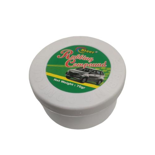 70 G / STEER Rubbing Compound Kompon Penghilang Gores Cat Eceran
