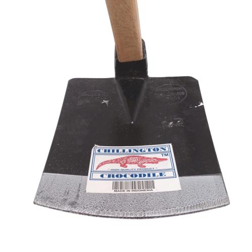 CHILLINGTON CROCODILE Mata Pacul Cangkul Tani Kebun Tanaman Baja Plus Gagang Kayu Set