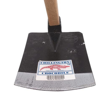 CHILLINGTON CROCODILE Mata Pacul Cangkul Tani Kebun Tanaman Baja Plus Gagang Kayu Set