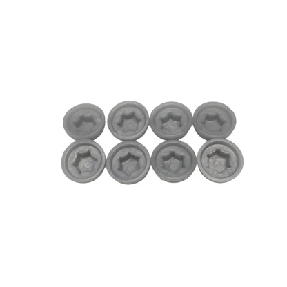 COBZ Monel Cover Dop Tutup Kepala Baut Roofing Hex PVC Abu  Abu