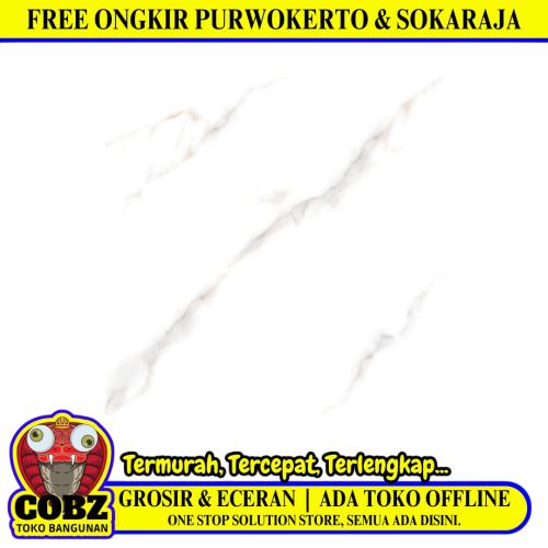 50 CM x 50 CM / PLATINUM DOMINIC Keramik Lantai Rumah Glossy Grey Dus