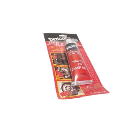 70 ML / DEXTONE RED SILICONE High Temp RTV Lem Kaca Sealant Tube