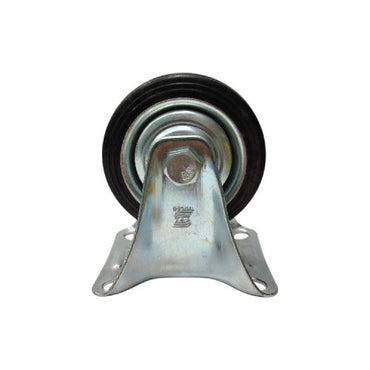 3 IN / TRIPLE-S Roda Mati Trolly Gepeng Plat 72 MM Karet Hitam