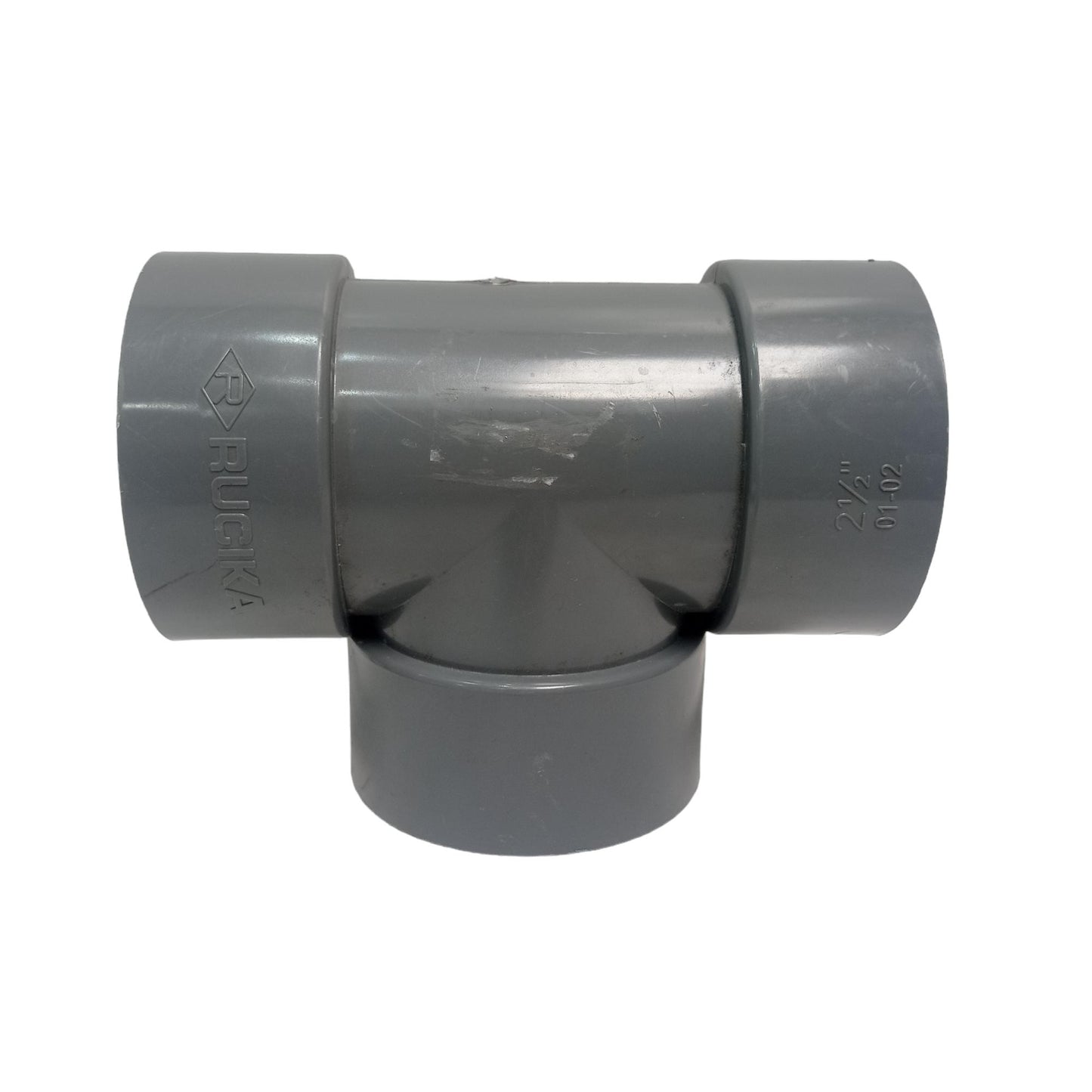 2 1/2 IN / RUCIKA D-DT Tee Sambungan Fitting Pipa PVC