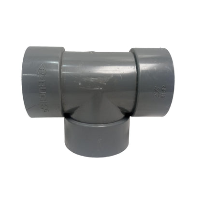 2 1/2 IN / RUCIKA D-DT Tee Sambungan Fitting Pipa PVC