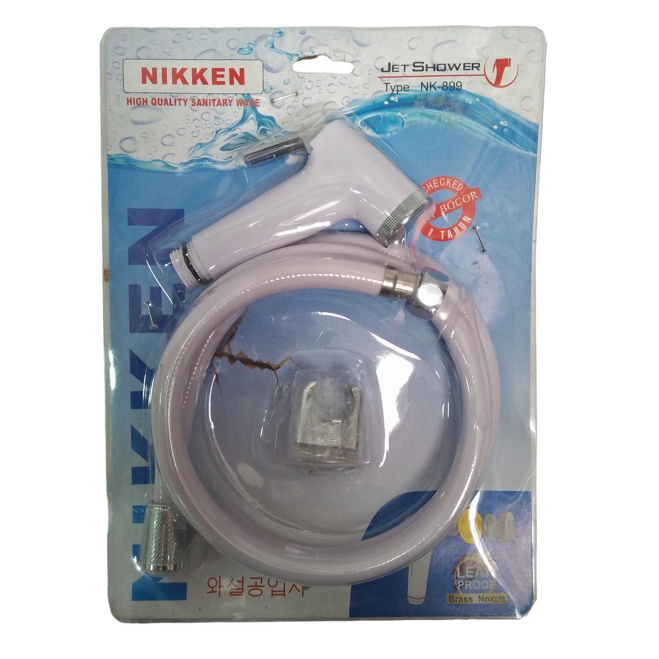 1/2 INx120 CM / NIKKEN NK-899 Jet Shower Cebok Toilet Plastik PVC Set