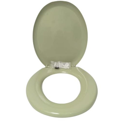 TECHPLAS Tutup Kloset Duduk Monoblok Seat Cover Standard PVC Hijau Set