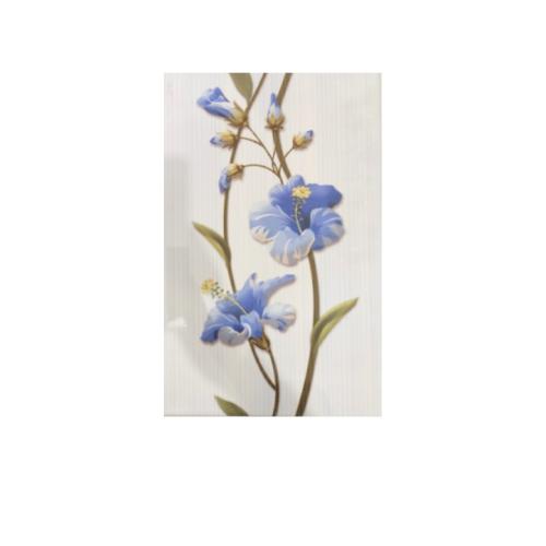 25 CM x 40 CM / UNO VALENTINO Keramik Dinding Kamar Mandi Glossy Blue Dus