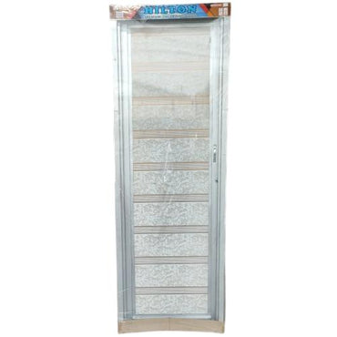 8 CM x 66 CM x 195 CM / HILTON HTPG 03 Pintu Kamar Mandi Galvalum Kiri Set