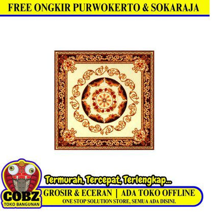 60 CM X 60 CM / VIVA ORHA 64227 Granit Lantai Motif Pola 4 Pcs Set