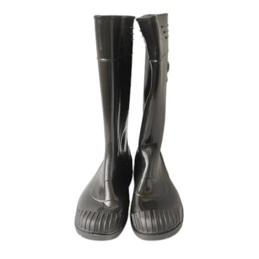 NO 40 / AP TERA Sepatu Boot Kebun Pabrik Proyek Safety Karet Hitam Set