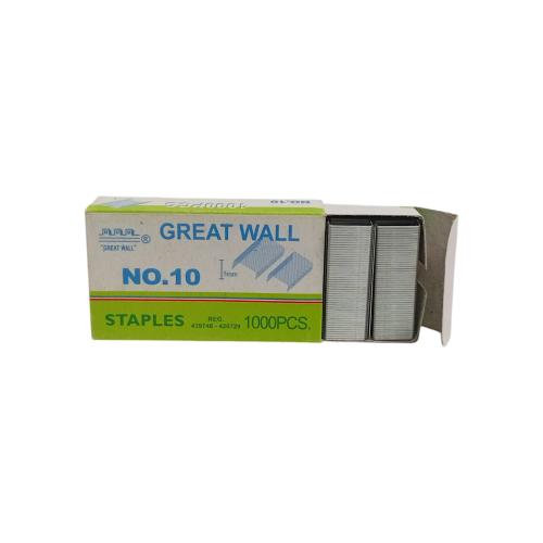 NO. 10 / GREATWALL TIPE Isi Stapler Staples Hekter Kecil Box Kecil