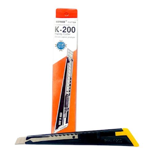KENKO K200 Pisau Cutter Pemotong Kertas Utility Heavy Duty Blade Kecil