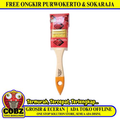 1 1/2 IN / SCHLIEPER Kuas Cat Tembok Kayu Besi Air Acrylic Paint Brush