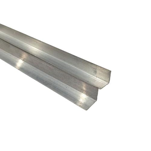 1CM × 1CM × 6 M / COBZ List Meja Etalase Rak Siku Alumunium Batang