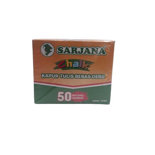 TM Kapur Tulis Papan Black Board Warna Pack