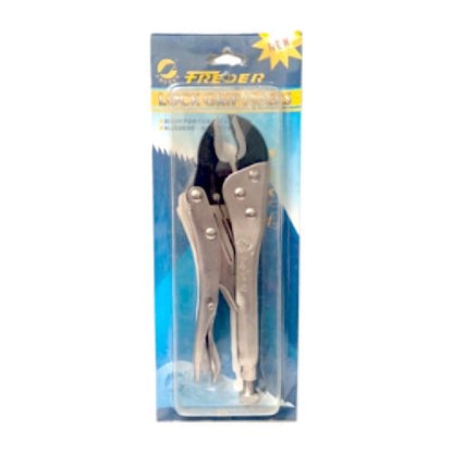 10 IN / FREDER Tang Buaya Jepit Jaw Locking Grip Pliers Gagang Besi