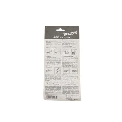 70 ML / DEXTONE RED SILICONE High Temp RTV Lem Kaca Sealant Tube
